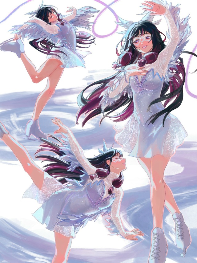 — Нежный ангел Коломбина на льду ⛸️
Этот шедевр вдох?...