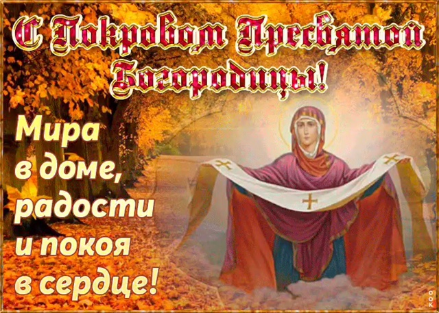 ☝Погодные приметы на Покров
🌾Праздник Покрова отме...