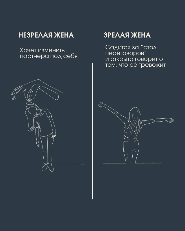 Это база и к мужчинам и к женщинам😉