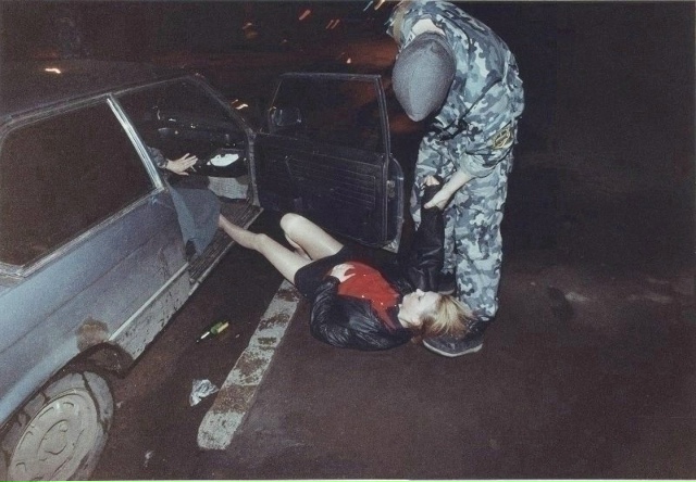 Фотографии ночной и криминальной жизни Москвы 90-х годо...
