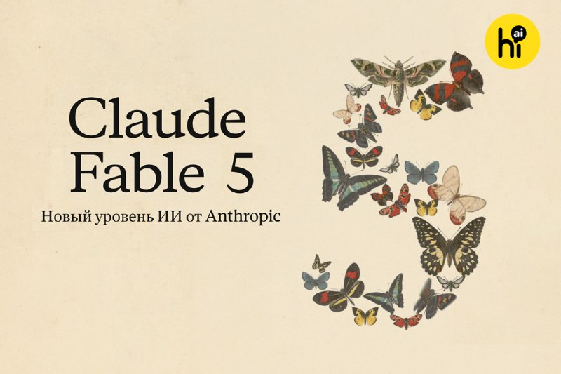 🌥 Claude Fable 5 — самая умная и ужасающе человечная модель от Anthropic
Anthropic выпустили Fable