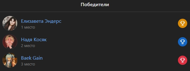 Вот и подошел к концу наш розыгрыш, а победителями стал...