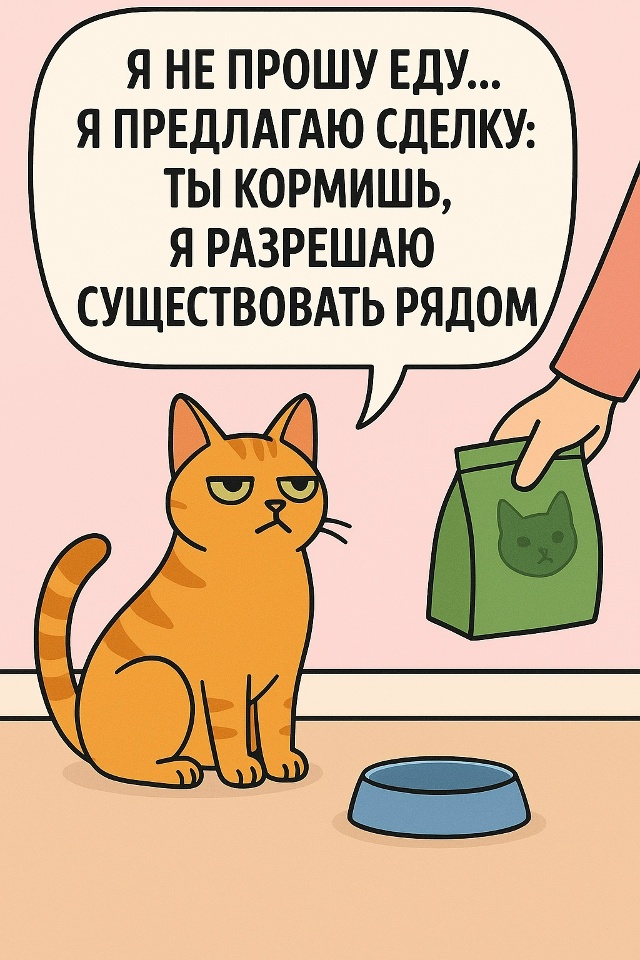 У котов самооценка на высшем уровне