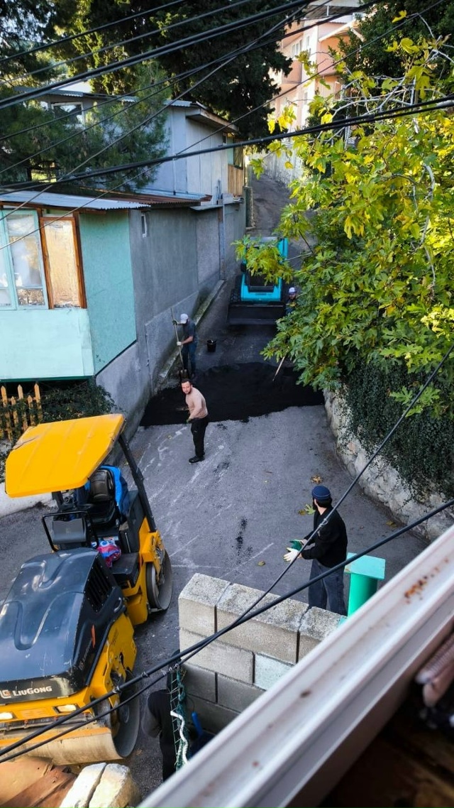 В Алупке жить становится всё комфортнее и комфортнее ??...