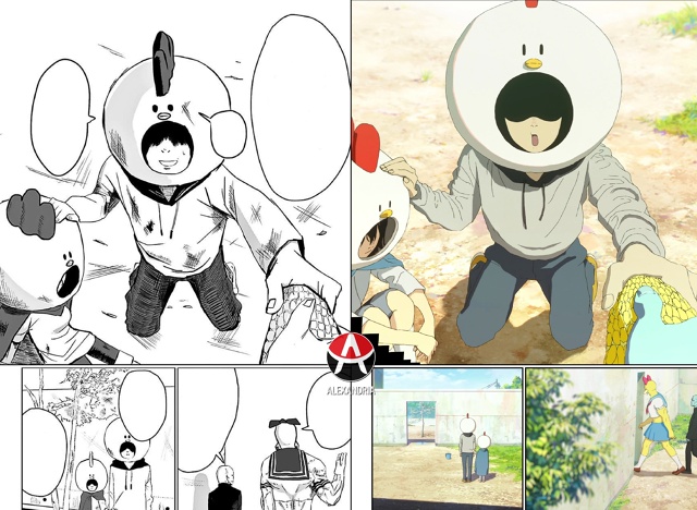 🔥Сравниваем «Ван-шоты Фудзимото»: манга х 1 серия.
#ср...