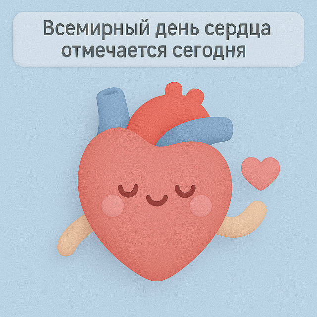 ❤️ Всемирный день сердца
Сегодня во всём мире отмеча?...