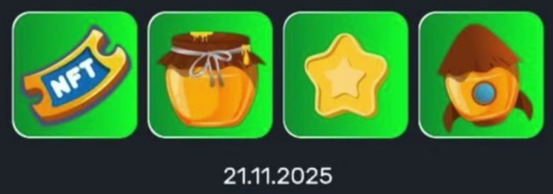 #Bee_Harvest #Space_Adventure #PandaFiT #Bounty_Hash
Комбо в Space Adventure 🚀
Комбо в Bounty H