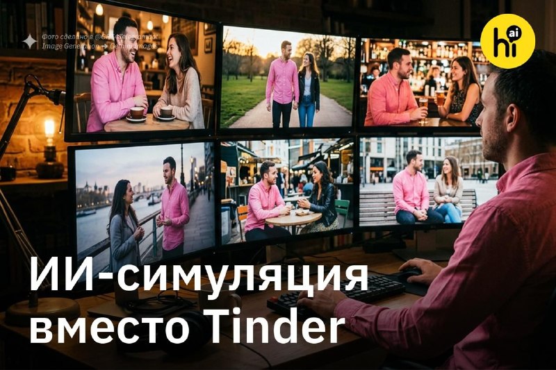 ❤️ ИИ-агенты могут найти вам вторую половинку
Лондонские разработчики создали симуляцию, где ИИ-коп