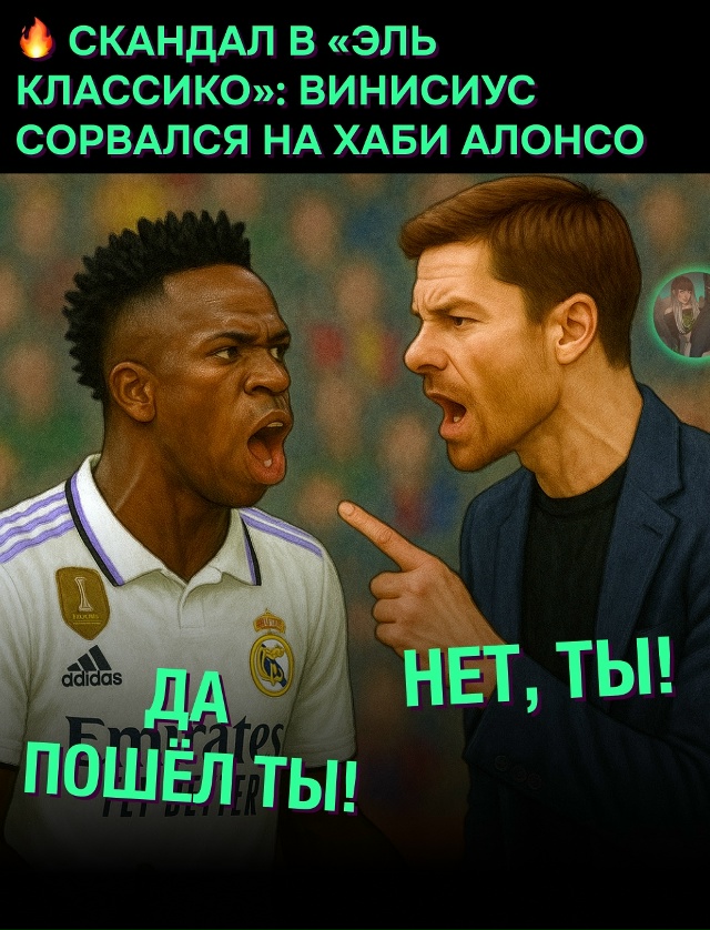 ❗ Винисиус заявил, что уйдёт из команды после ссоры с Х...