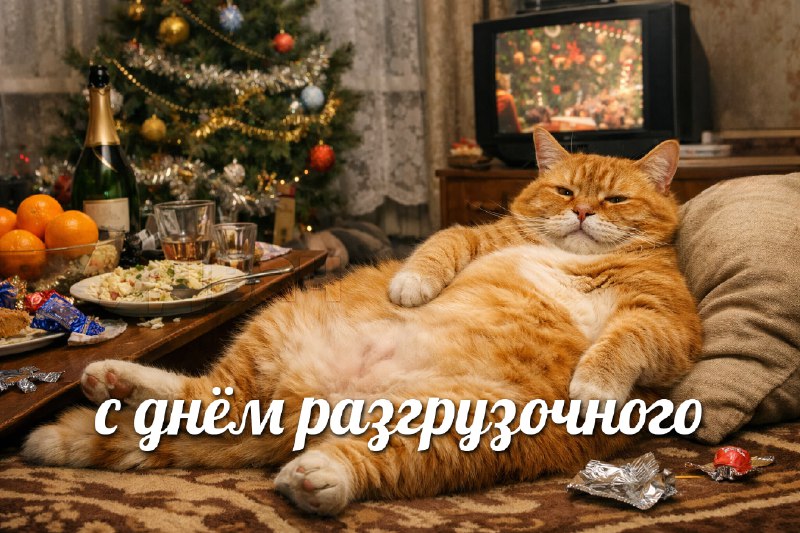 Сегодня отмечается Международный разгрузочный день
В этот праздник хорошо бы сделать паузу и не уст