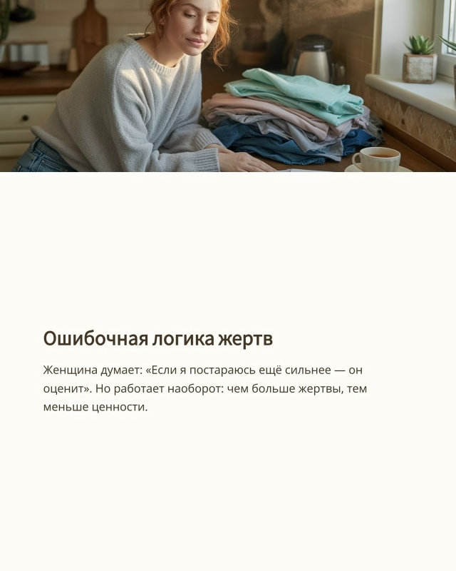 Поэтому прежде всего надо любить себя! А потом уже мужа...