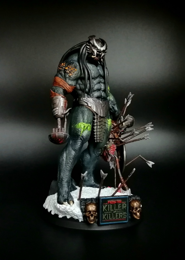 Закончил роспись Хищника из мультфильма Predator Killer of Killer...