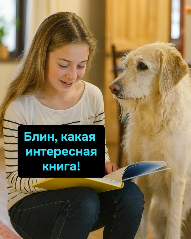 Когда питомец вдруг заподозрил, что он не просто “маль...