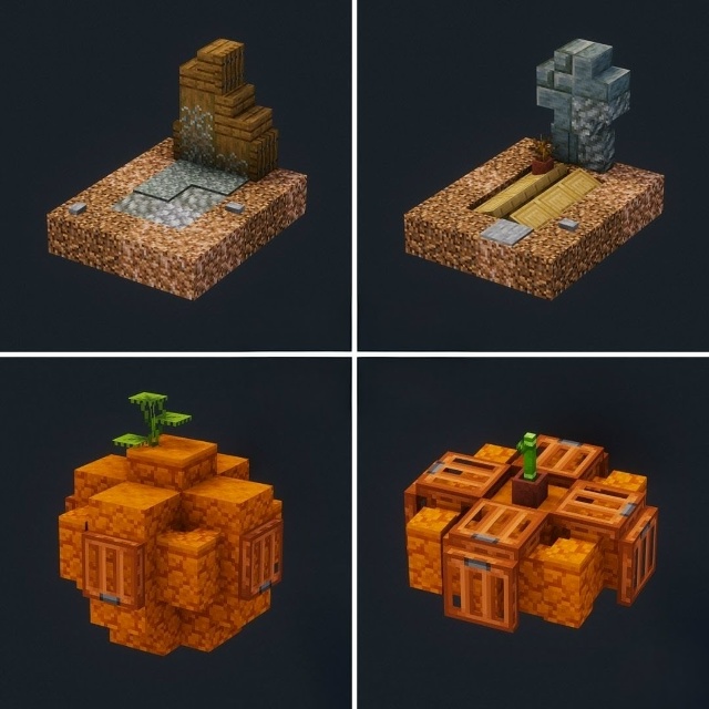 Красивые тематические постройки к Хэллоуину!
А вы пра?...