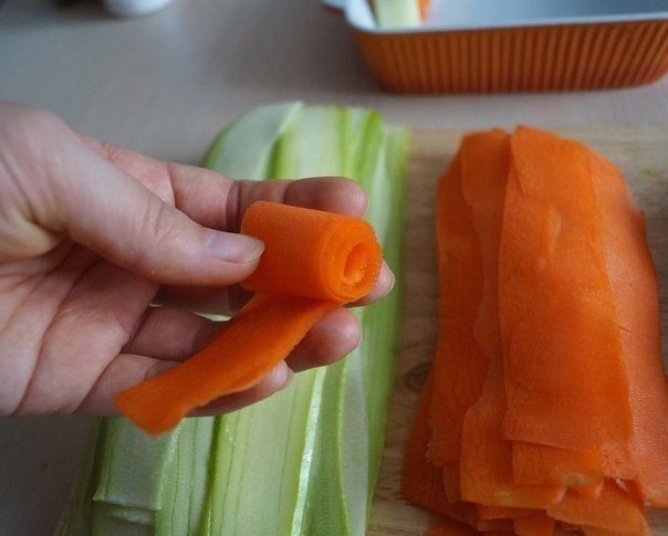 Овощная запеканка.
Ингредиенты: Кабачок молодой — 1 ш?...