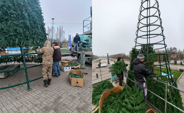 ‼️ Брянск начал подготовку к Новому году. Специалисты...