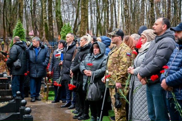 На Видновском кладбище в Расторгуеве состоялось откры...