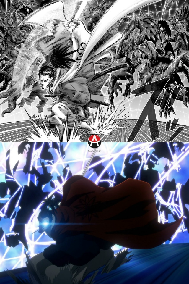 👊 Сравниваем [club50378987|«Ванпанчмен»]: манга х 7 серия 3 се...