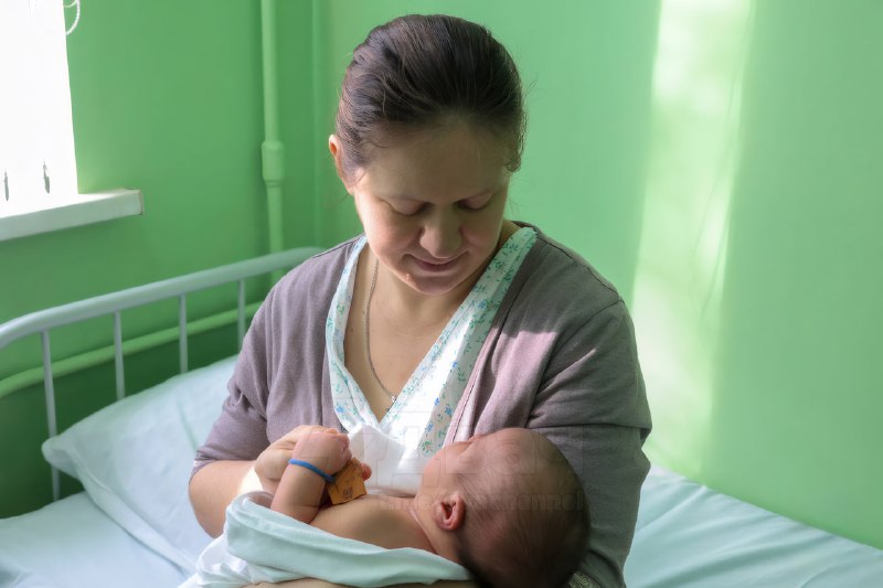 В Волгограде родился настоящий богатырь весом чуть больше 7 килограммов — если точнее, 7060 граммов