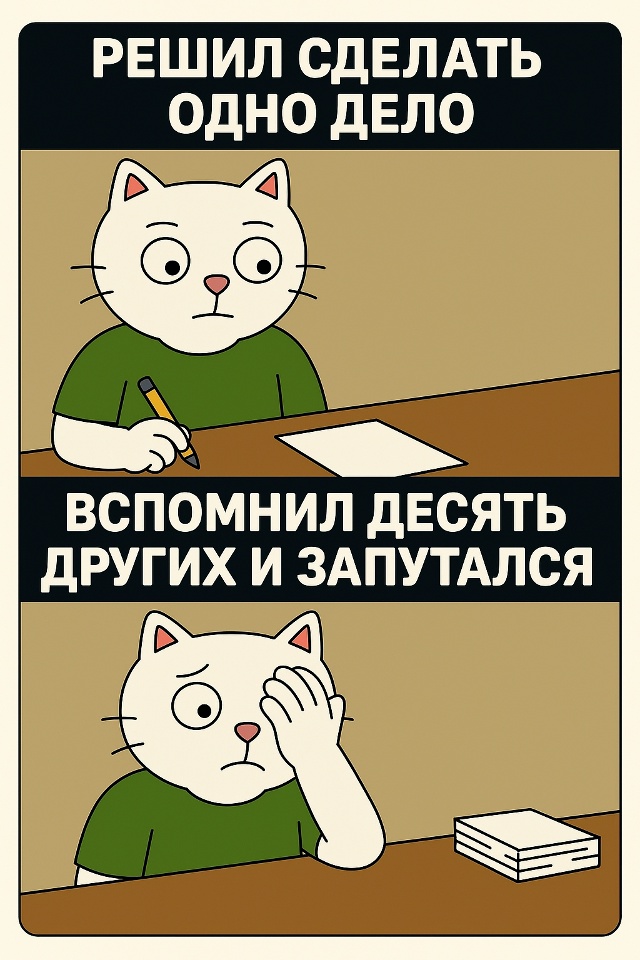Начинаешь с простого — вроде бы ничего сложного.
Но мо?...