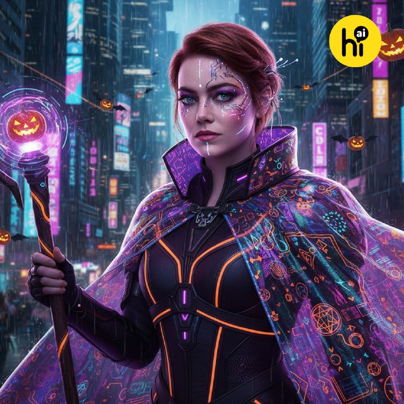 🎃 Хэллоуин с ИИ: 5 идей для жутких (и милых) аватарок
Для тех, кто не хочет придумывать костюм или