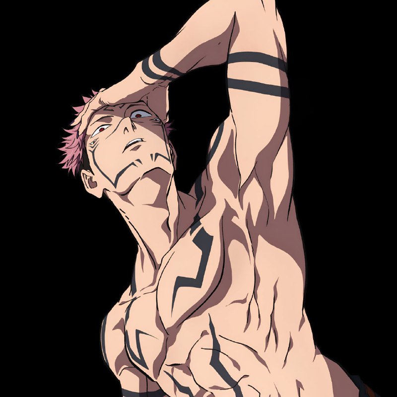 Две стороны одной медали
Иллюстрации с Юджи Итадори и Сукуной из "Магической битвы" (Jujutsu Kaisen