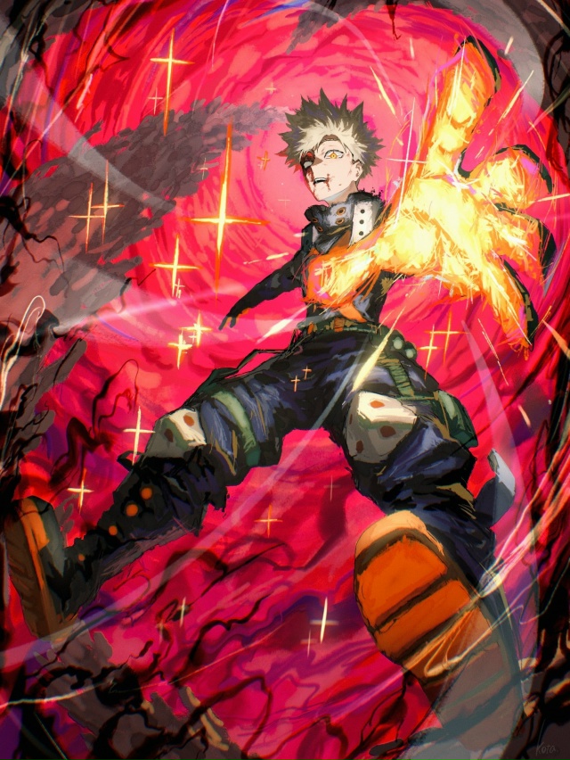 #Art
Капельку экшена на ночь от Kota_2kx_