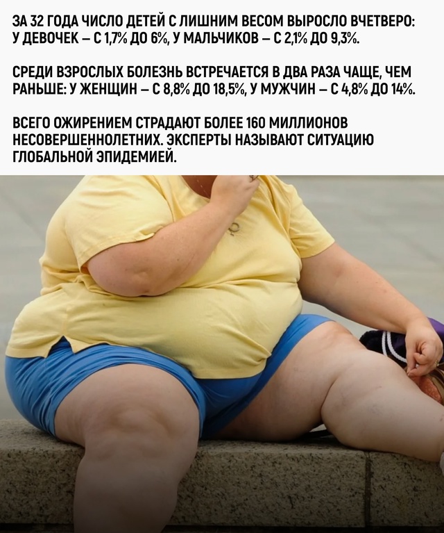 1 миллиард человек с ожирением — похоже, мы все готовим...