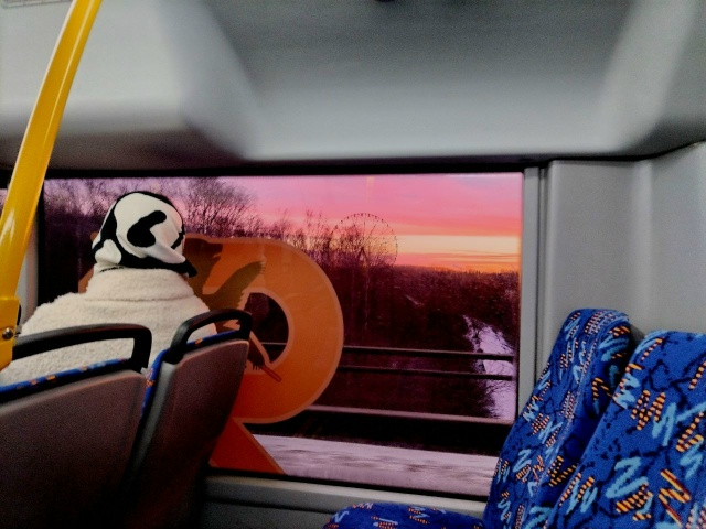 Сегодня тоже был красивый закат.