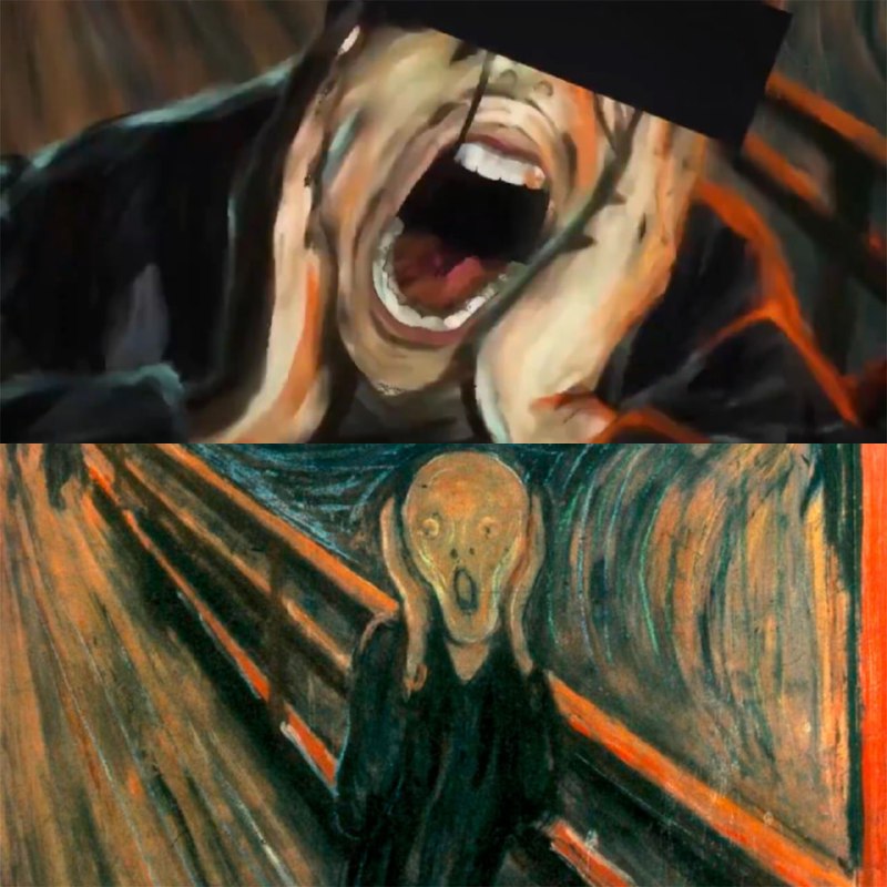 ⚡️Отсылки к искусству в опенинге «Магической битвы»:
1. «Мертвая мать I» Эгона Шиле
2. «Двое спящих