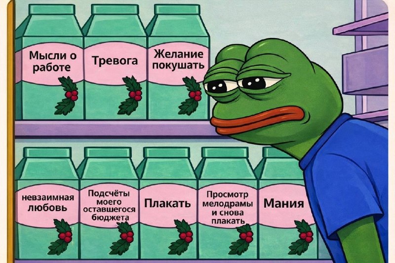 это я выбираю из-за чего не буду спать до 4-х утра: