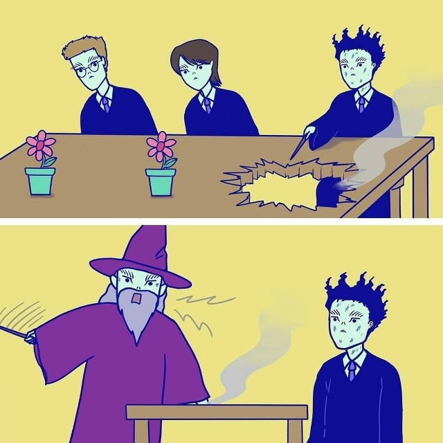 Злопамятный человечек попался