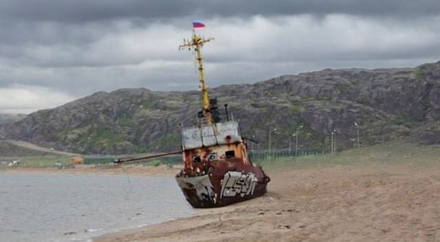 В Териберке начинается покраска легенды
В Старой Тери...