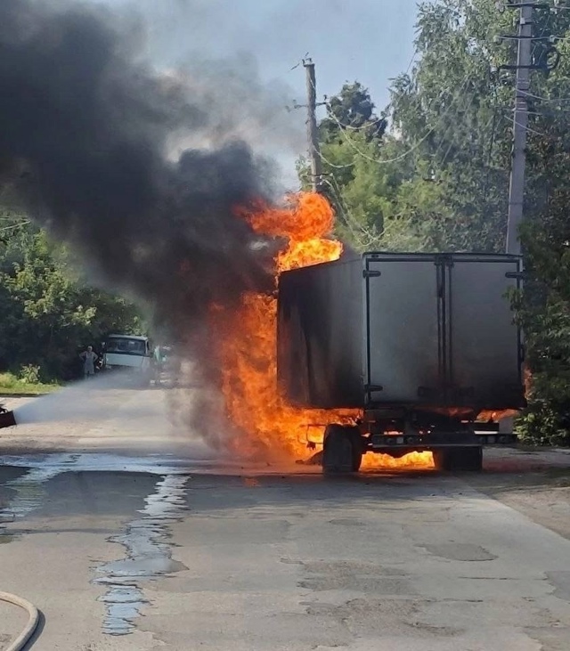 🔥 ГАЗель сгорела сегодня в Пермском крае. На этот раз ?...