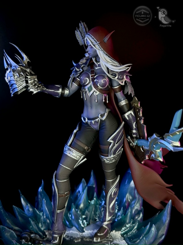 Сильвана Ветрокрылая. Ожившая легенда Азерота. 🌑
На?...