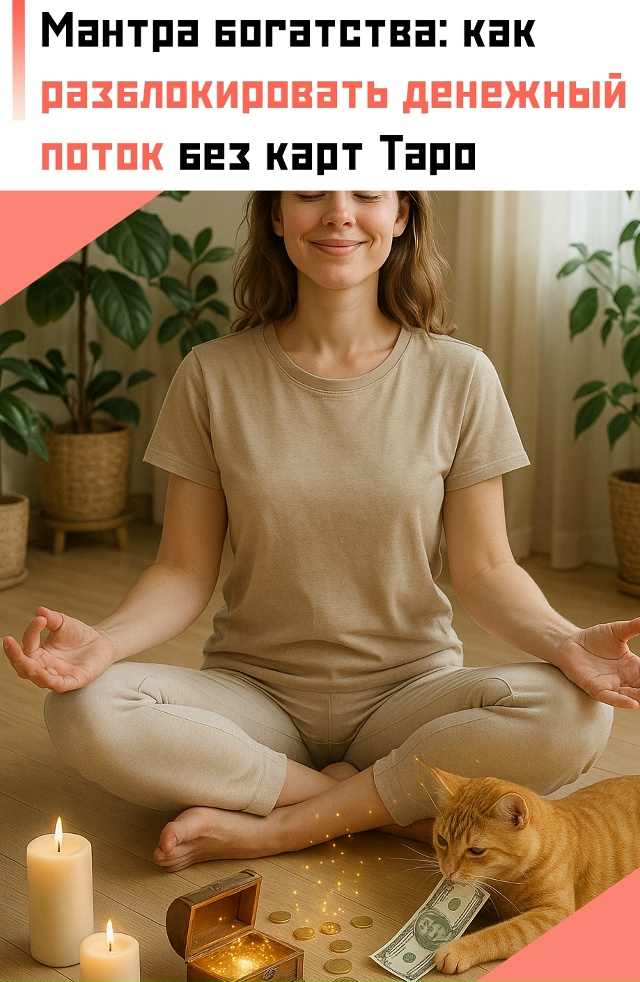 💰 Суть проста: повторяешь слова о том, что Вселенная щ?...