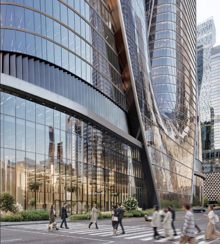 🏙В Москва-Сити построят небоскреб с парком на высоте 338 метров
Проект включает две башни, соединен