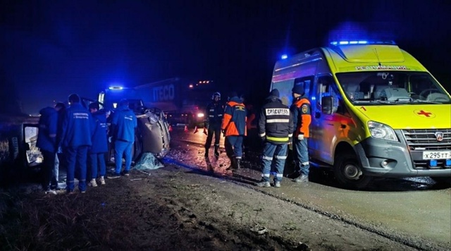 Серьезная авария произошла сегодня вечером на Южном о?...