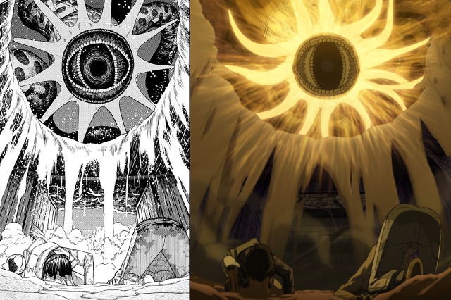 Сравниваем «Дандадан» - манга х 2 серия 2-го сезона аним?...