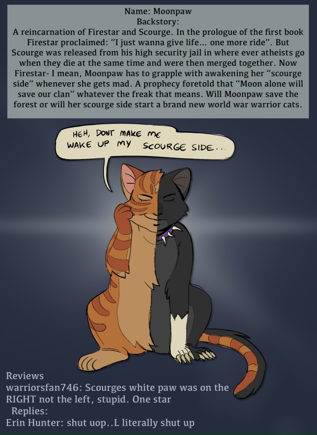 Лунолапка — кошка, в которой по нелепой прихоти судьбы...