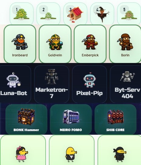 #Fomo_Fighters #Grow_Tea #Golden_Miner #Signal2193 #MEME_MINING #PandaFiT #Doodle_Jump
Комбо