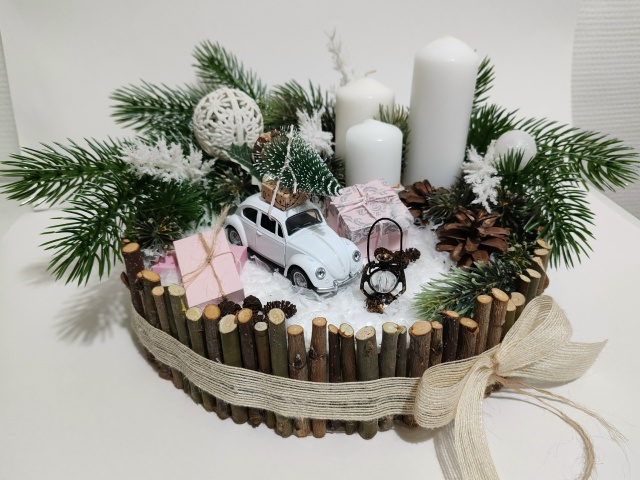 Мои новогодние композиции как в Pinterest😍