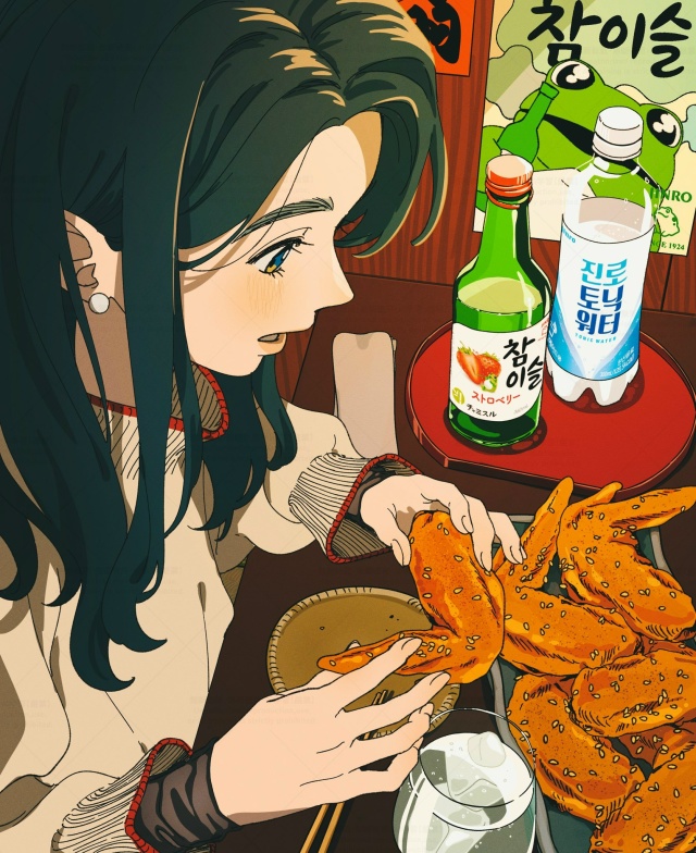 #Art_девушки
Повседневный вайб с любящей вкусно покуша?...