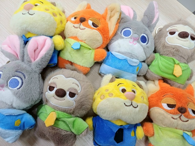 Плюшевые брелочки по Зверополису🦊🐰
Цена: 450 рублей