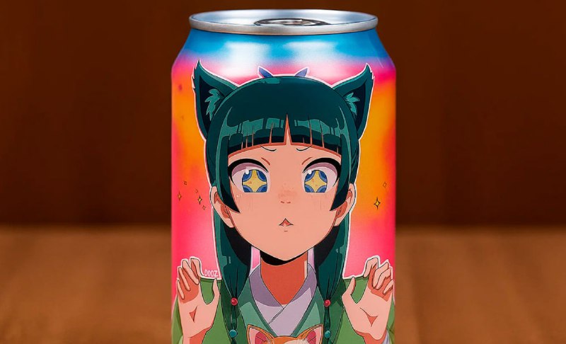 🍃А что, если бы твоя вайфу лечила тебя от гриппа?
Японский бренд Chara Syrup выпустил колу, вдохнов