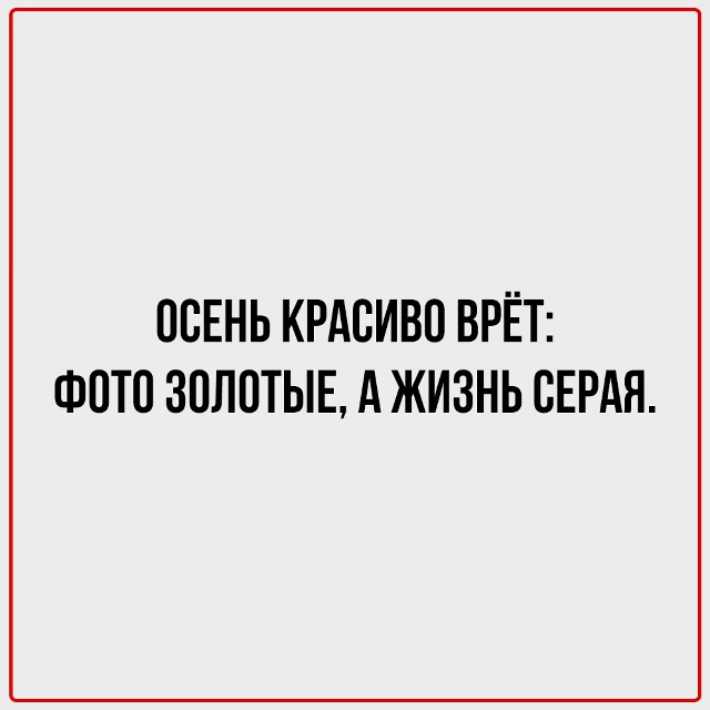 Вроде совсем недавно было лето.
А оказывается, уже октя...