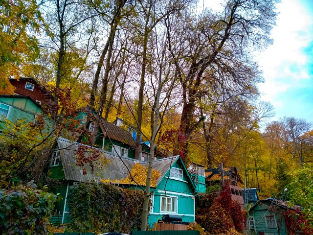 Осенний Воронеж, локация пос.Рыбачий🍁🍂