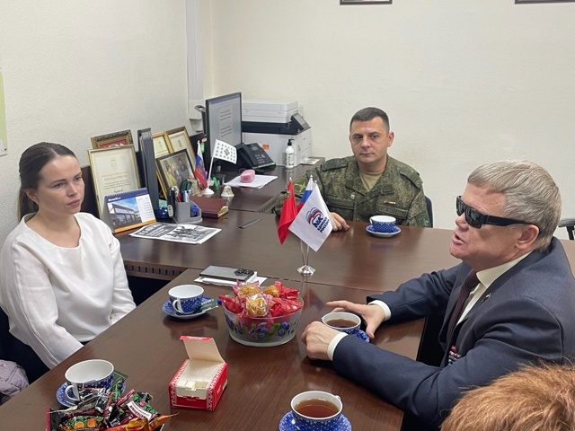 В Дорохово встретились с семьями участников специальн...