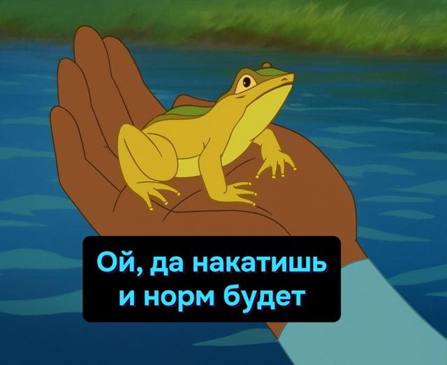 Тут главное, чтобы на утро жаба не вернулась