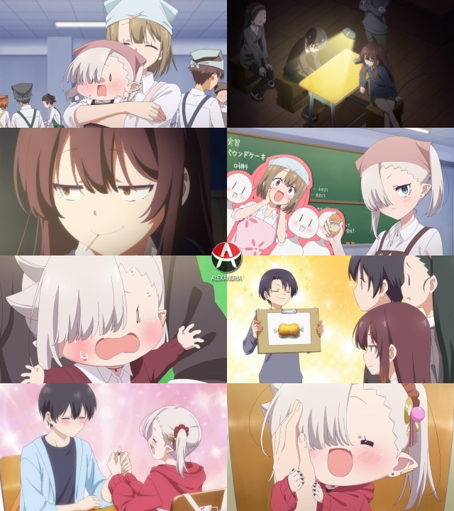 💋 Выдали кадры к 4 серии аниме «Вампир-тян не умеет пра...